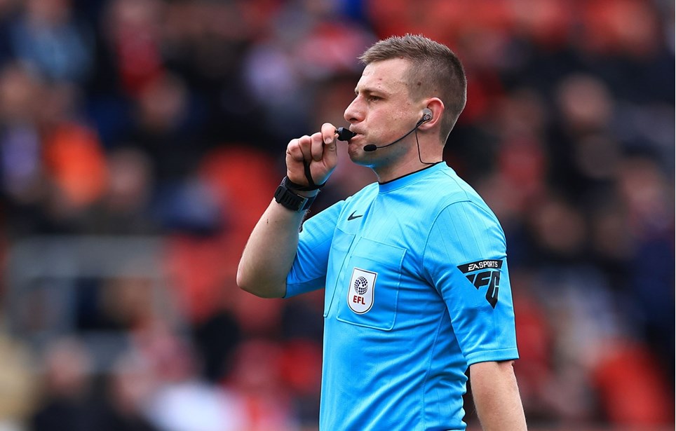 OFFICIALS: Referee Watch versus Queens Park Rangers
